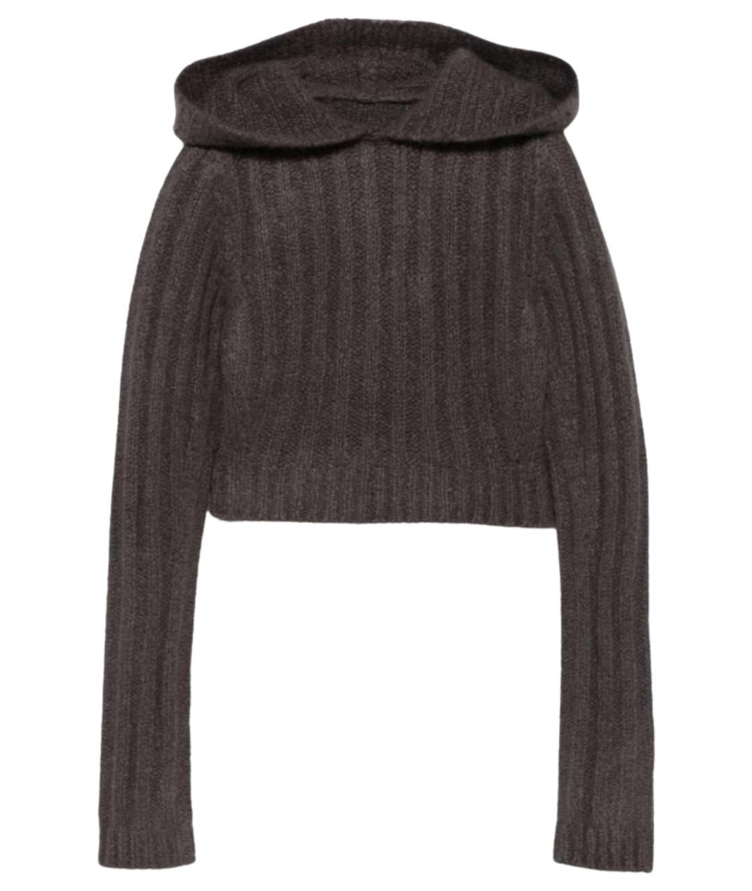 RICK OWENS Антрацитовый кашемировый джемпер / свитер, фото 1