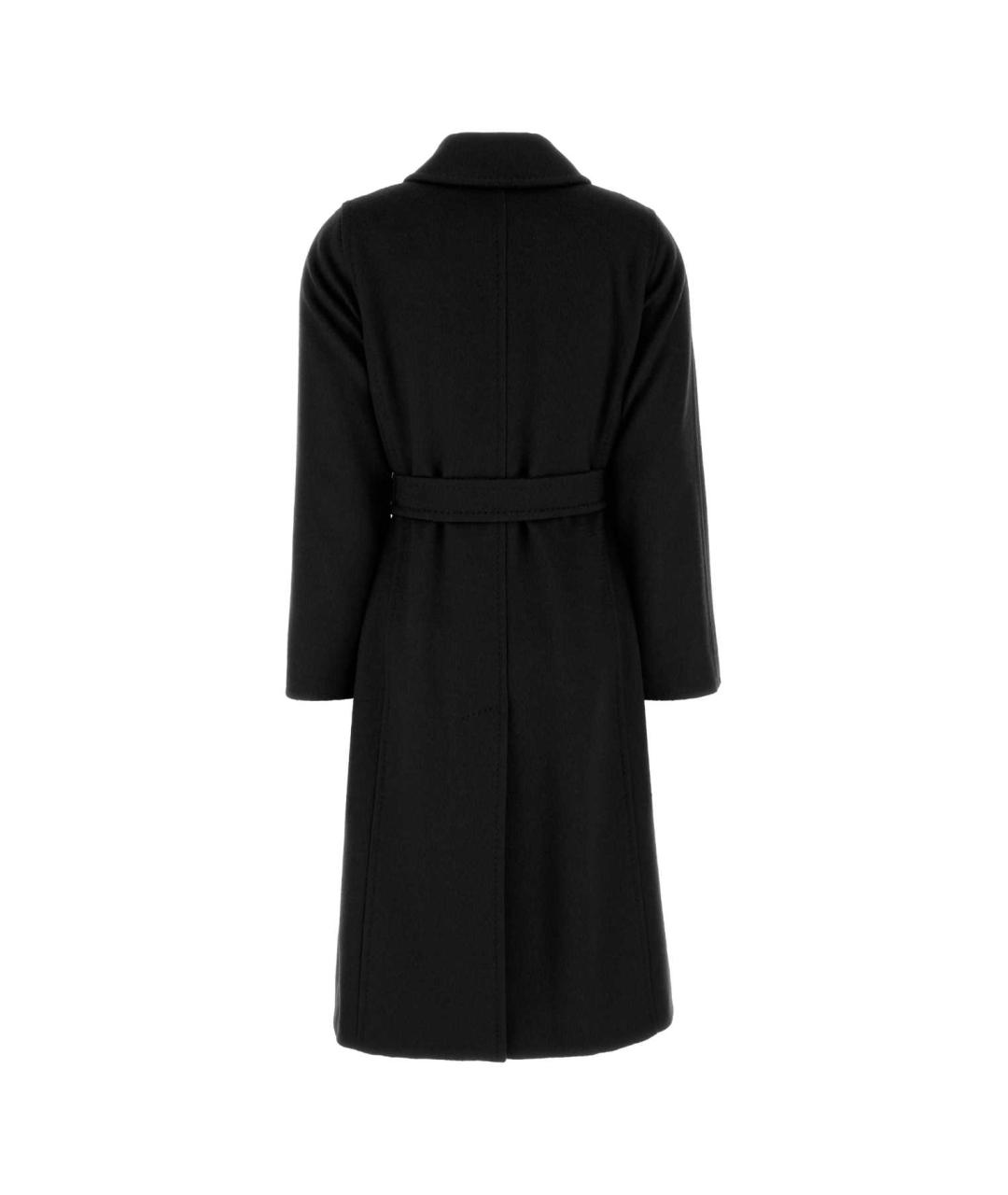 MAX MARA Черное кашемировое пальто, фото 2