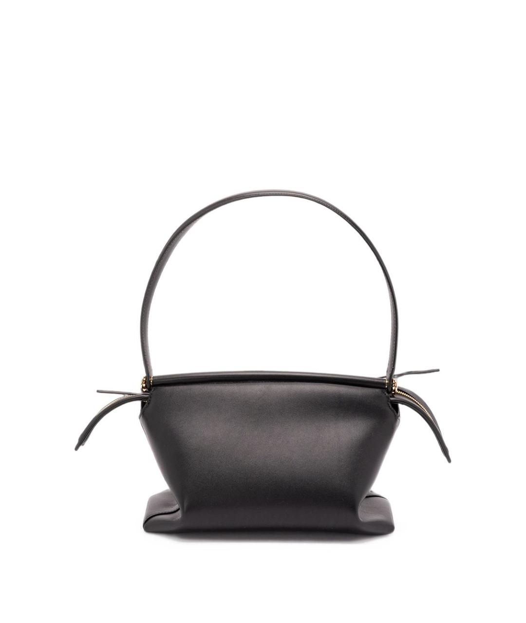 LOEWE Черная кожаная сумка через плечо, фото 4