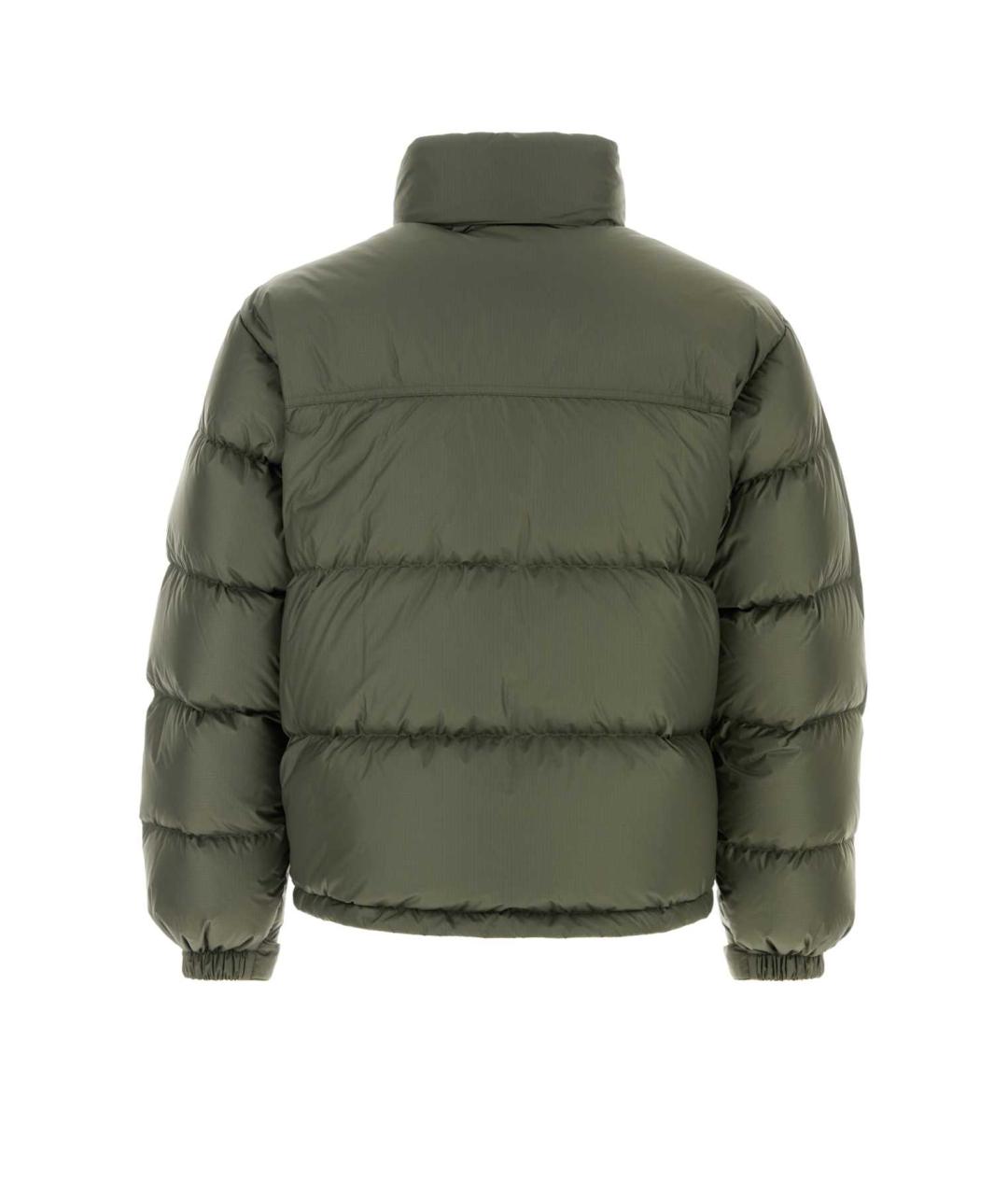 BURBERRY Зеленый пуховик, фото 2