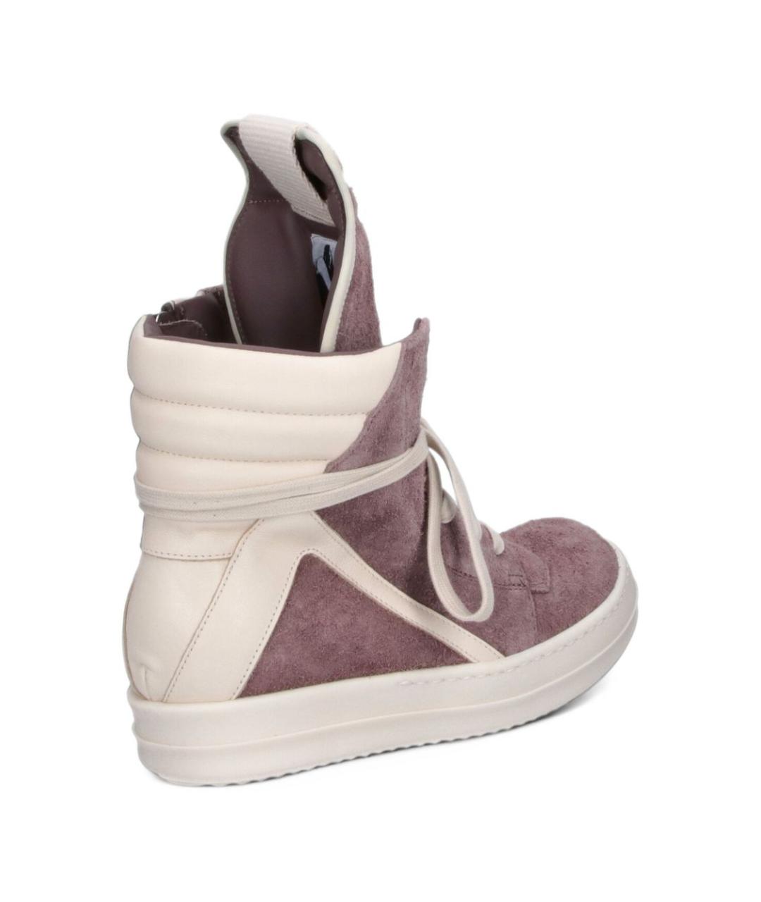 RICK OWENS Кожаные кроссовки, фото 3