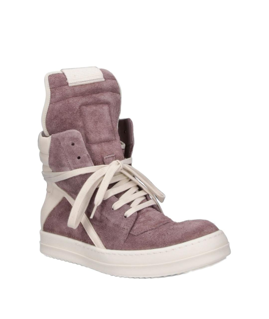 RICK OWENS Кожаные кроссовки, фото 2