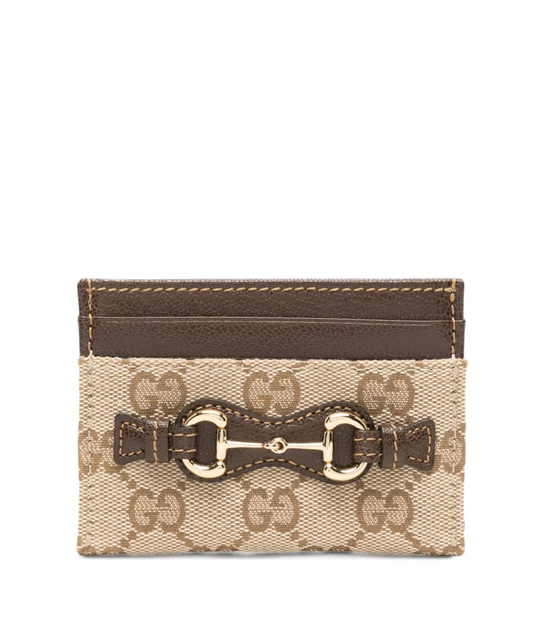 GUCCI Бежевый кардхолдер, фото 1