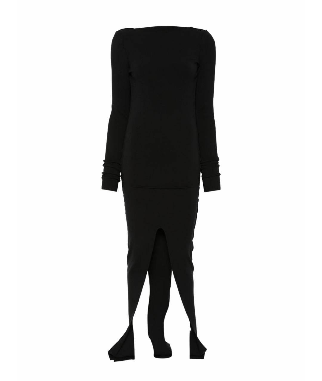 RICK OWENS Черное вечернее платье, фото 1