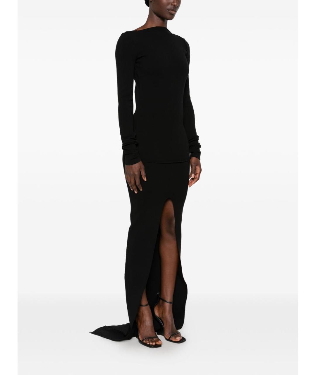 RICK OWENS Черное вечернее платье, фото 5