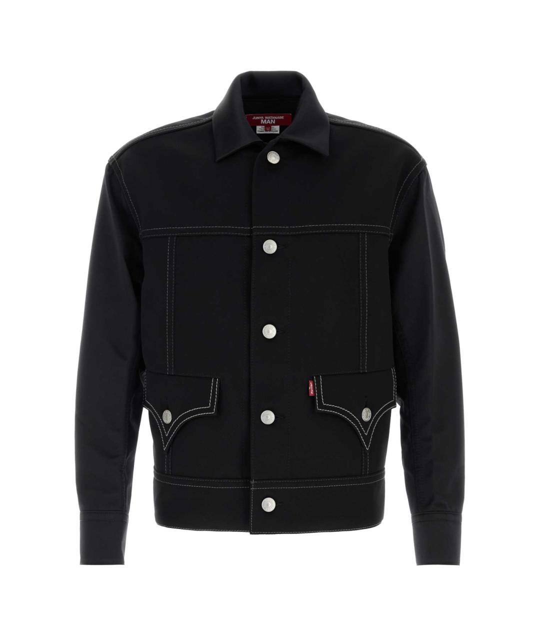 JUNYA WATANABE Черная шерстяная куртка, фото 1