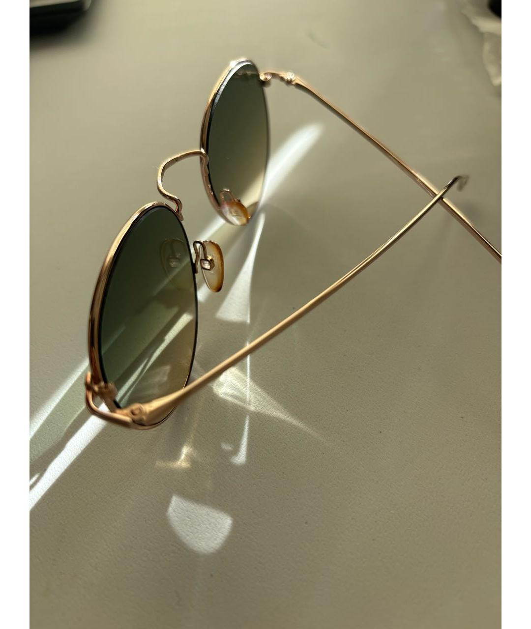 TOM FORD Зеленые пластиковые солнцезащитные очки, фото 2