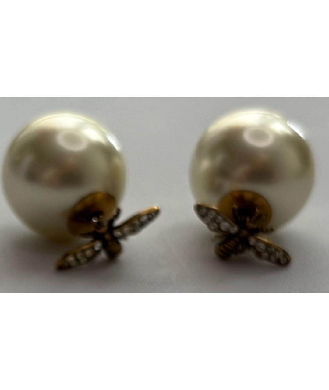 CHRISTIAN DIOR Золотые серьги, фото 6