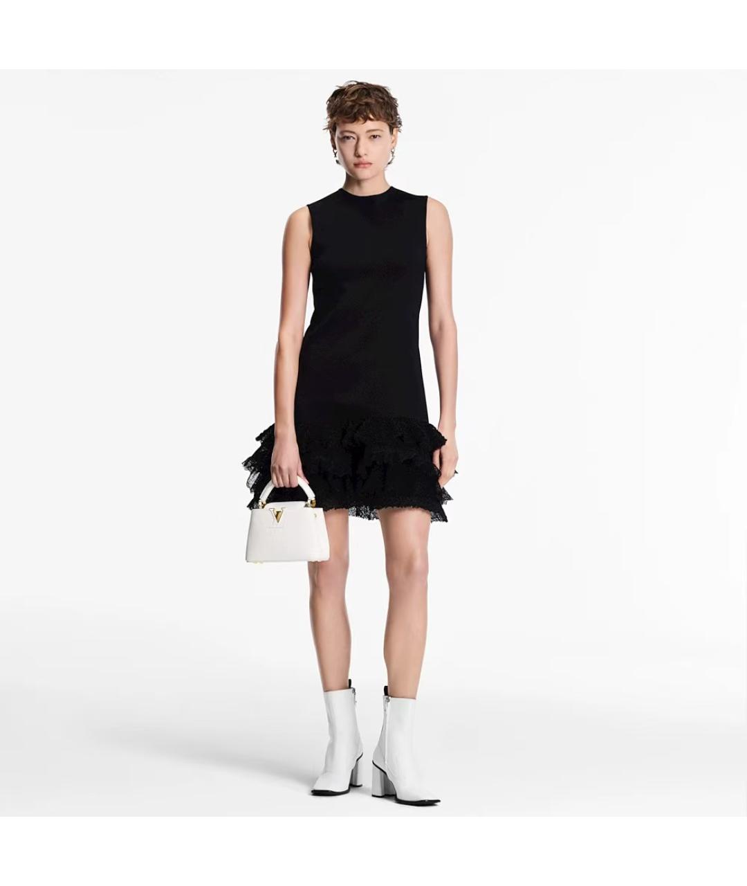 LOUIS VUITTON Белая сумка через плечо, фото 5