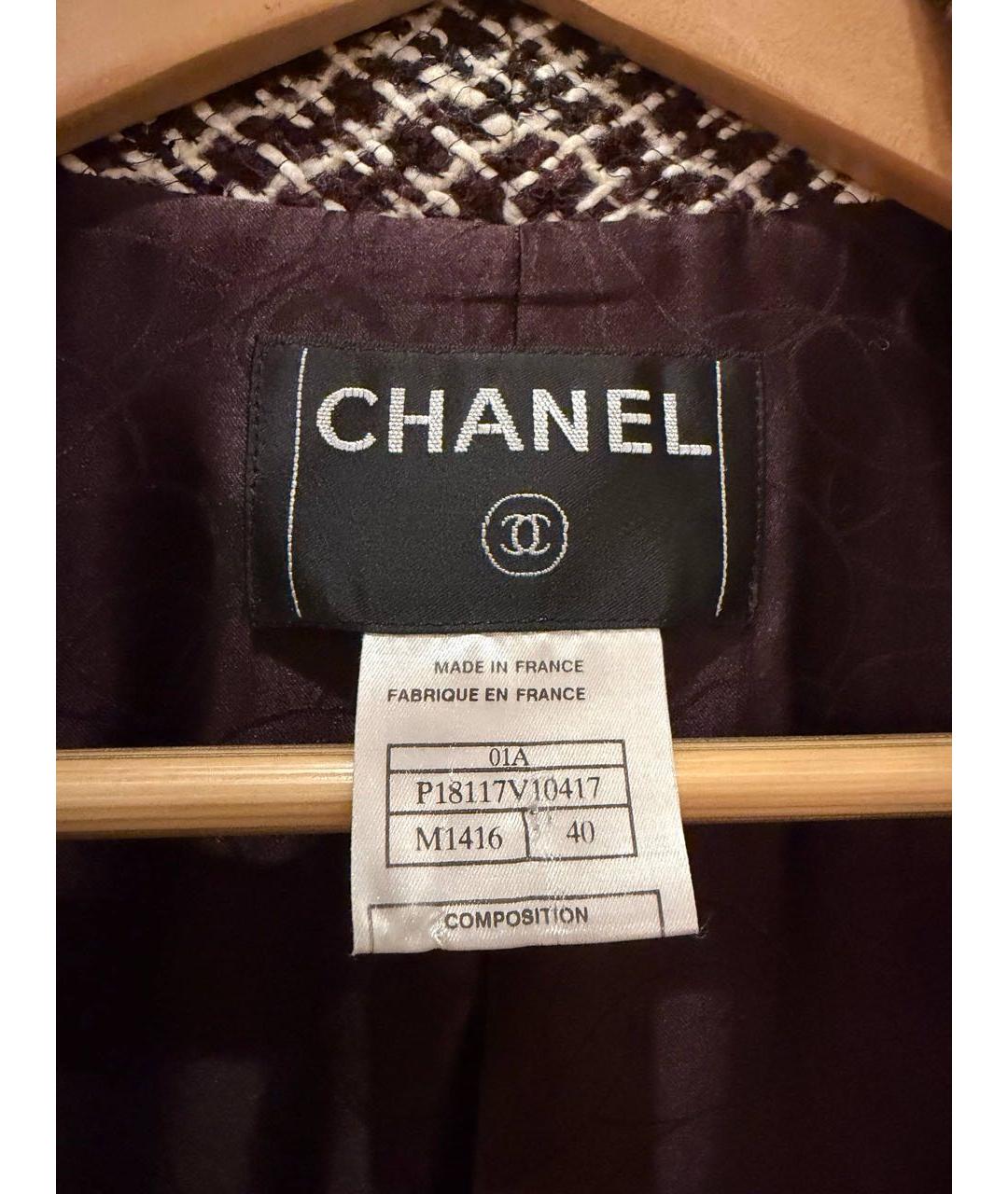 CHANEL Твидовое пальто, фото 4