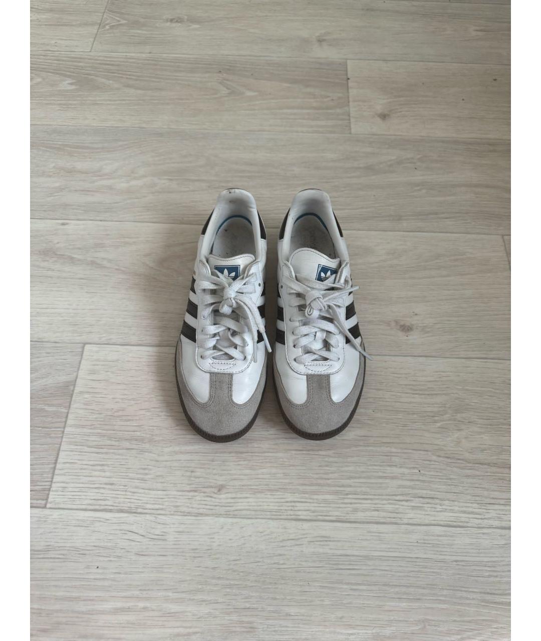 ADIDAS Белые кеды, фото 2