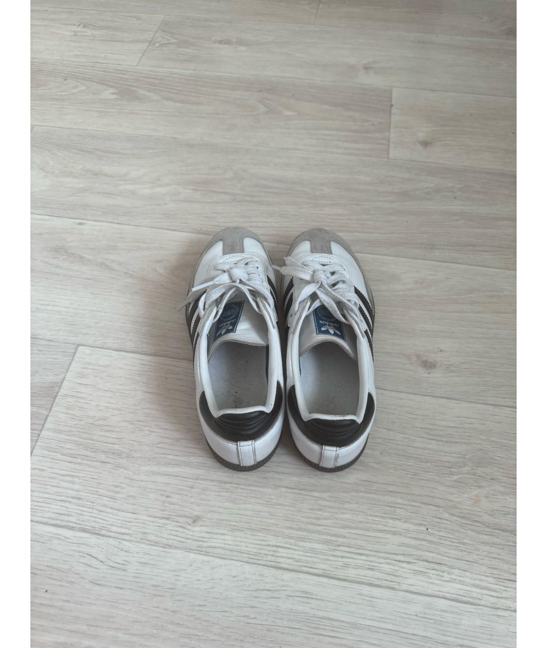 ADIDAS Белые кеды, фото 4