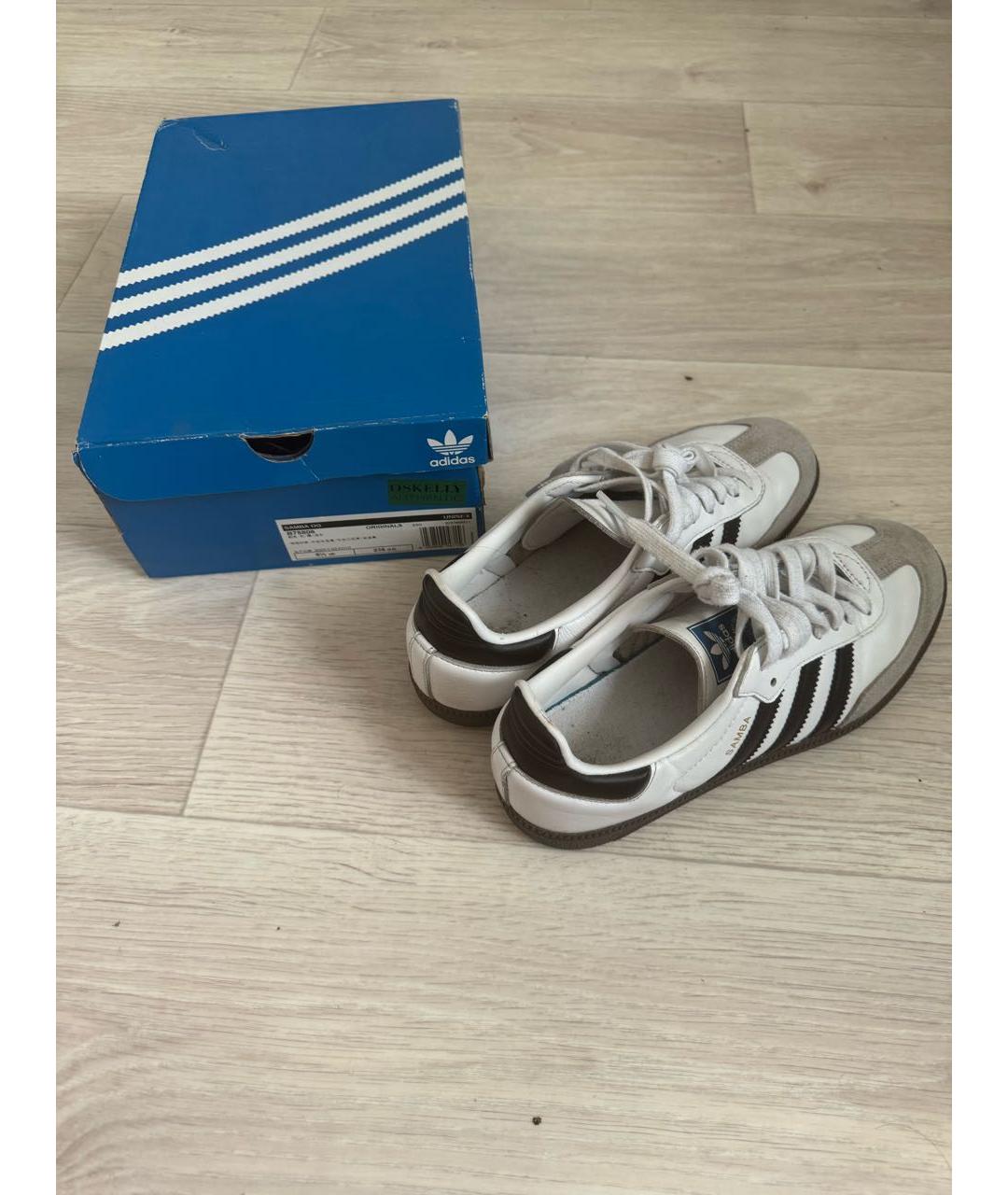 ADIDAS Белые кеды, фото 8