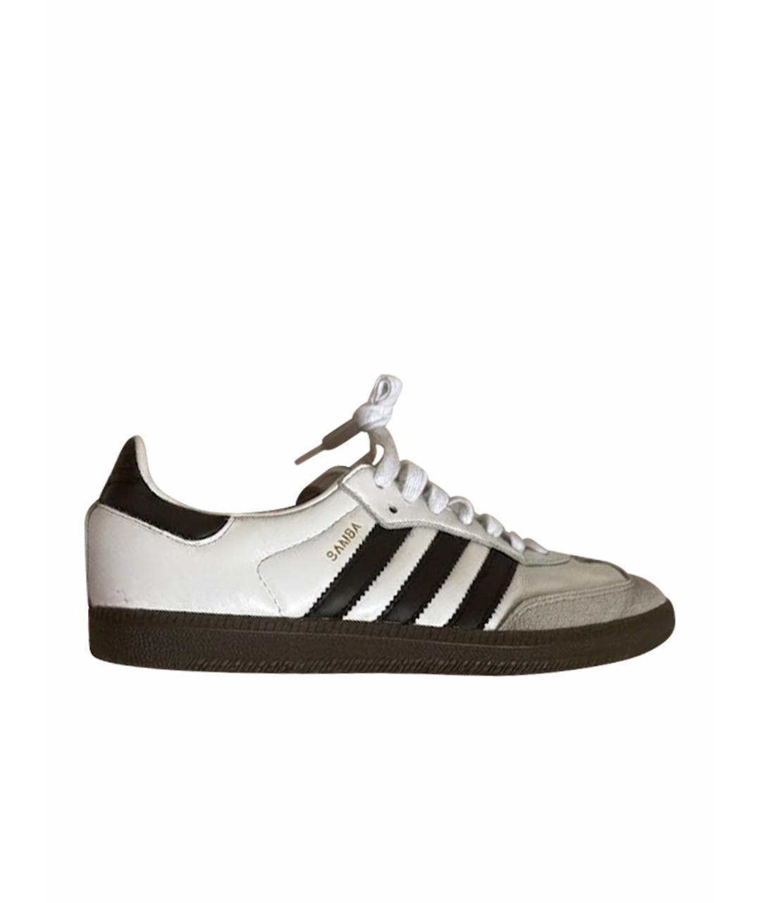 ADIDAS Белые кеды, фото 1