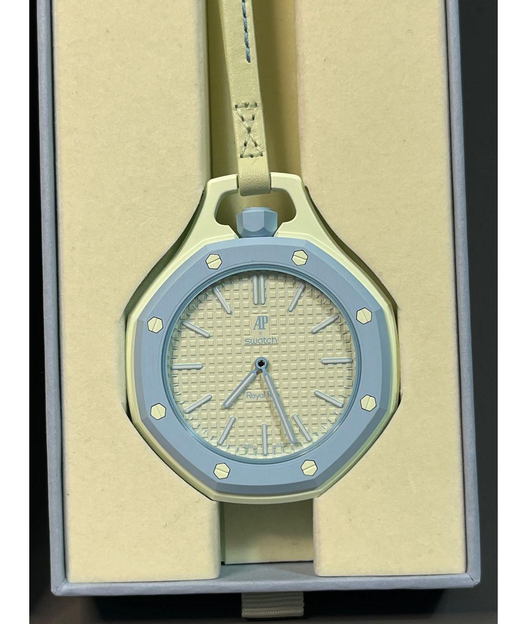 Swatch Голубые часы, фото 2