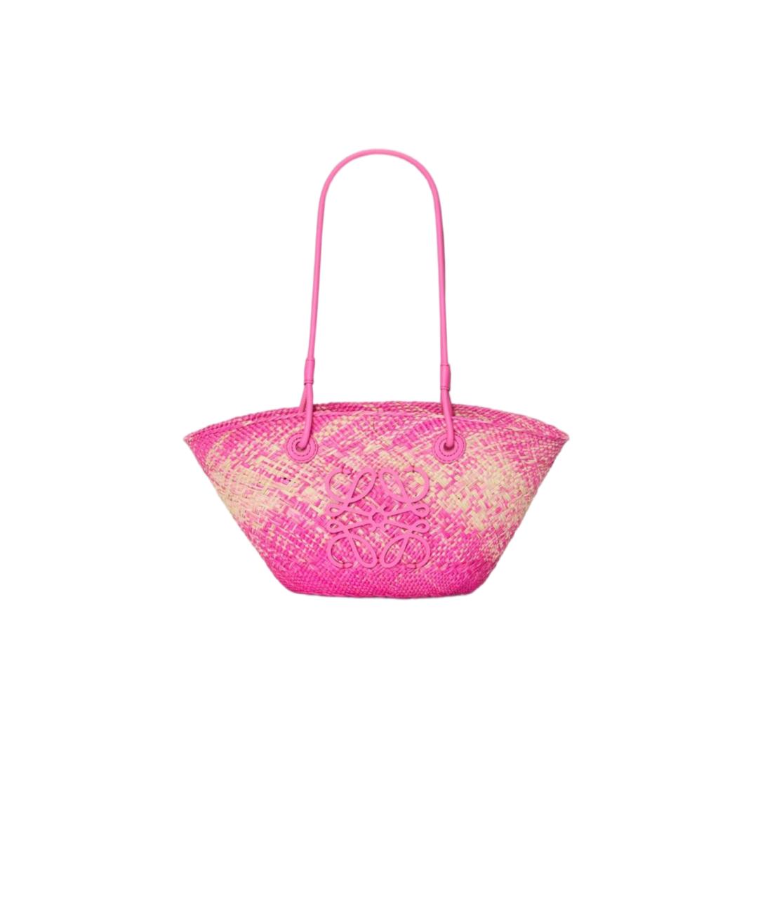 LOEWE Розовая сумка тоут, фото 6