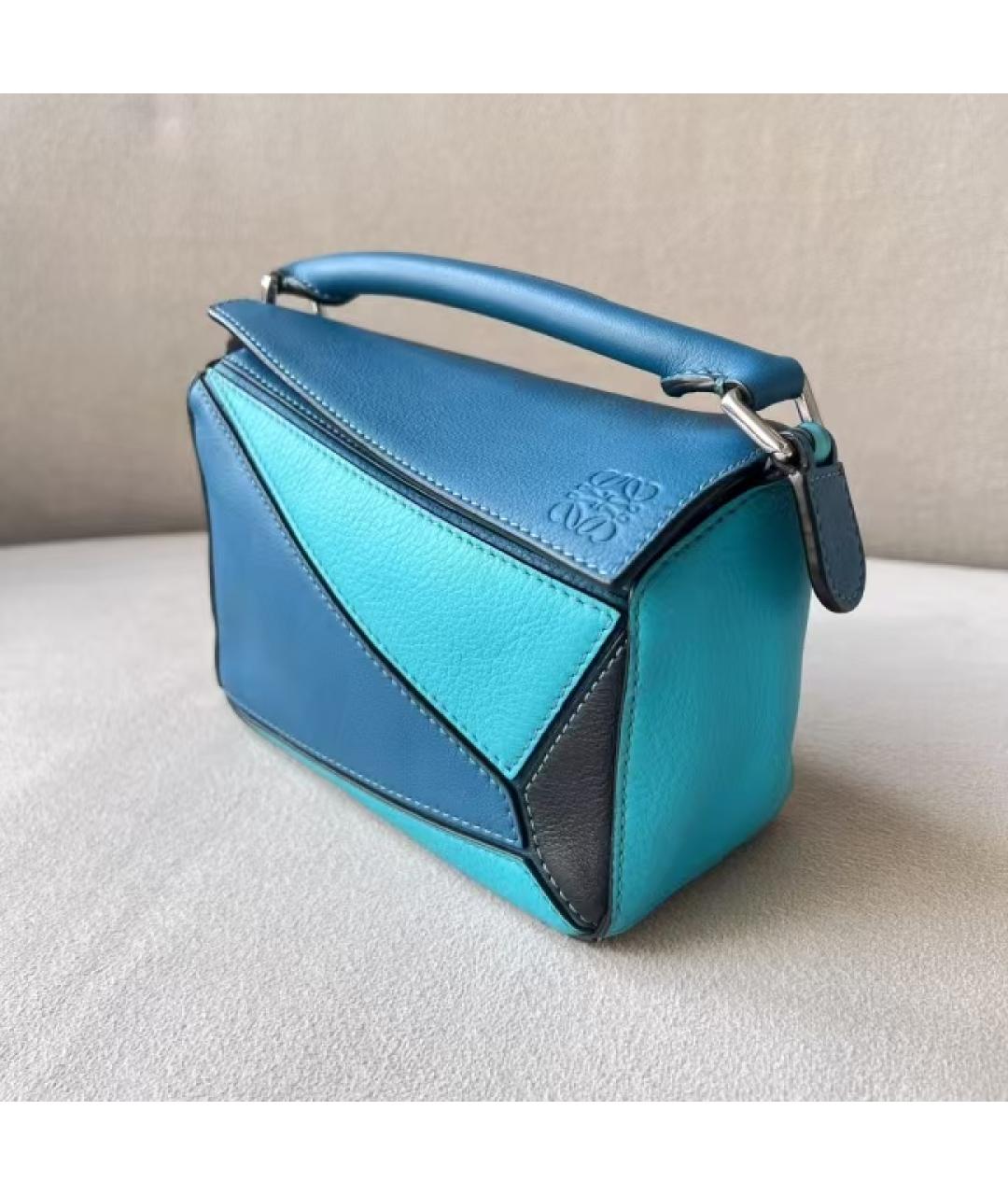 LOEWE Синяя сумка через плечо, фото 2