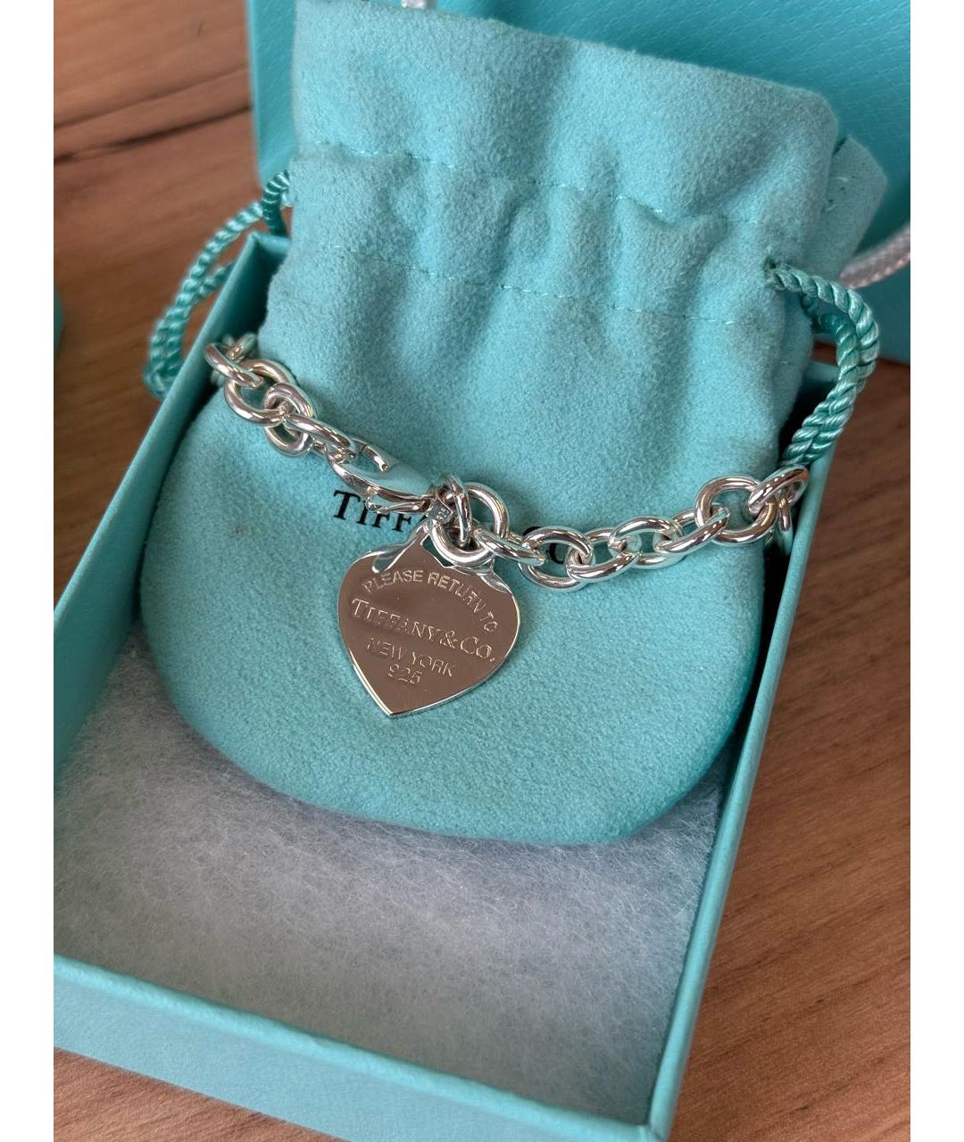 TIFFANY&CO Серебряный серебряный браслет, фото 3
