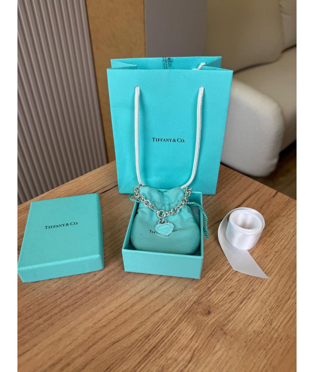 TIFFANY&CO Серебряный серебряный браслет, фото 2