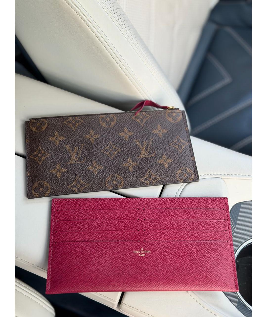 LOUIS VUITTON Коричневая сумка через плечо из канвы, фото 5
