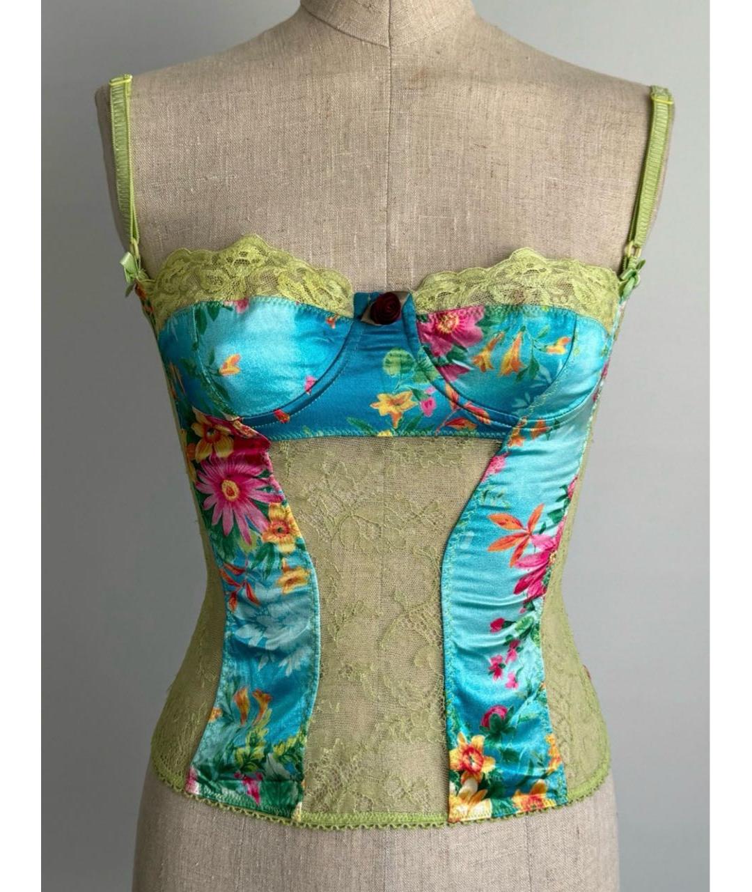 DOLCE&GABBANA Мульти вискозный корсет, фото 6