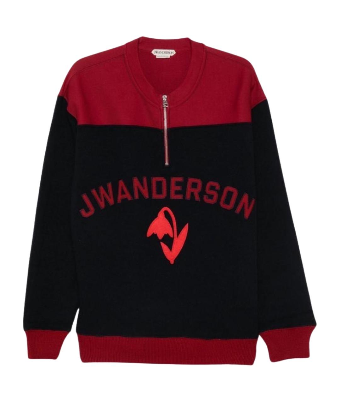 J.W.ANDERSON Синий хлопковый джемпер / свитер, фото 1