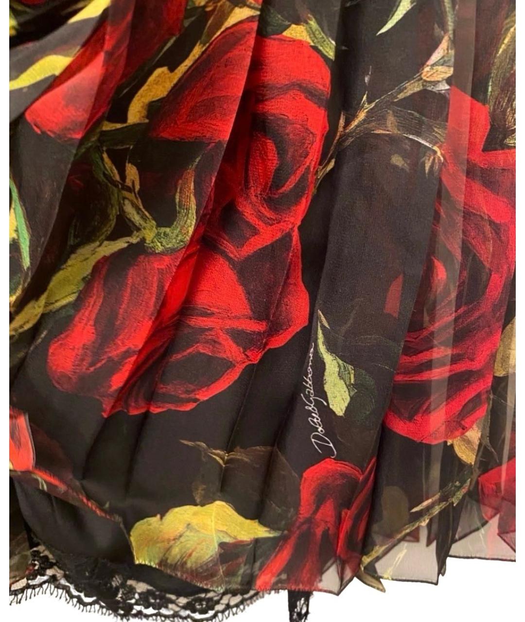 DOLCE&GABBANA Мульти юбка миди, фото 5