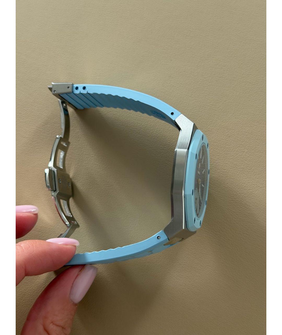 Swatch Голубые часы, фото 3