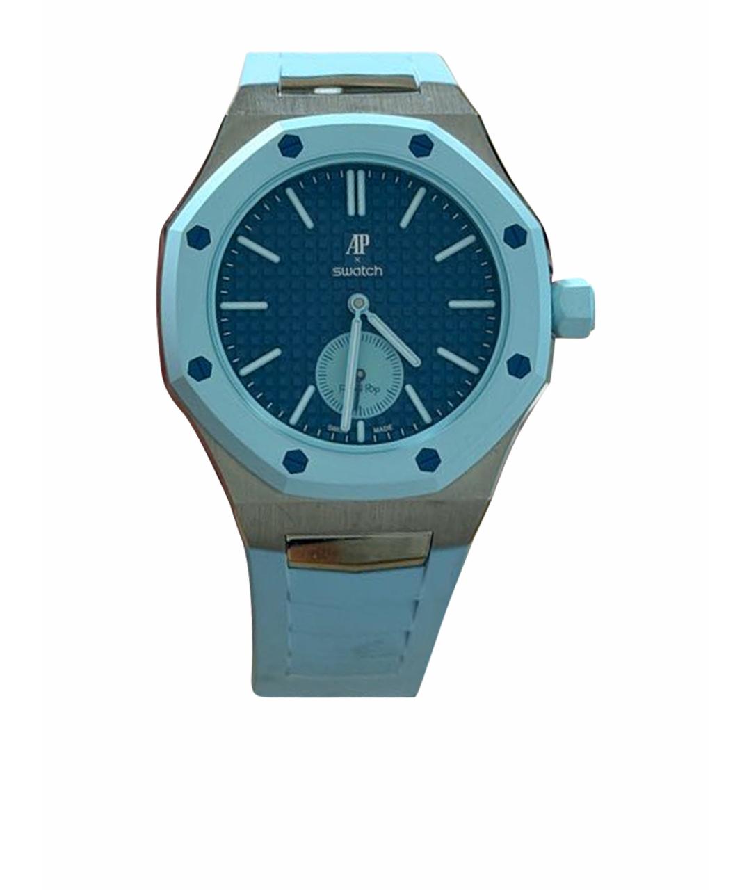 Swatch Голубые часы, фото 1