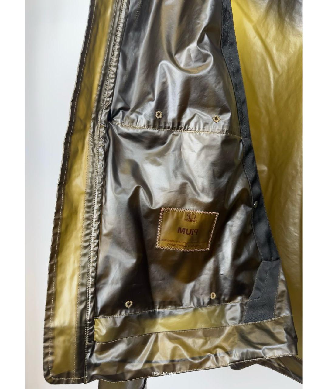 CP COMPANY Коричневая полиуретановая куртка, фото 8