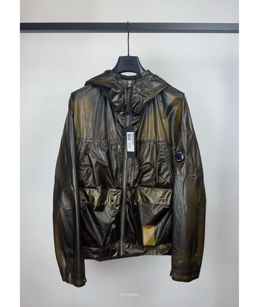 CP COMPANY Коричневая полиуретановая куртка, фото 2