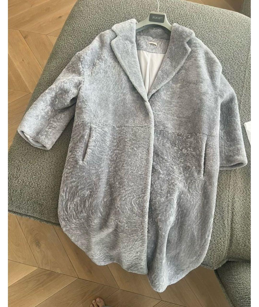 12 STOREEZ Серая меховая шуба, фото 2