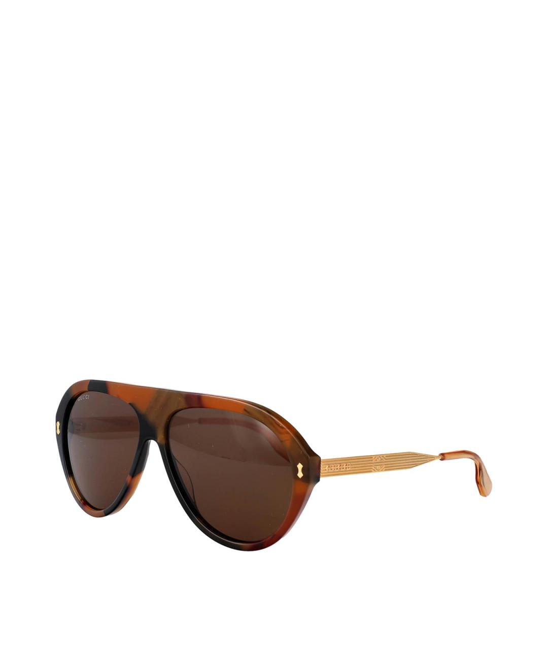 GUCCI Мульти пластиковые солнцезащитные очки, фото 2