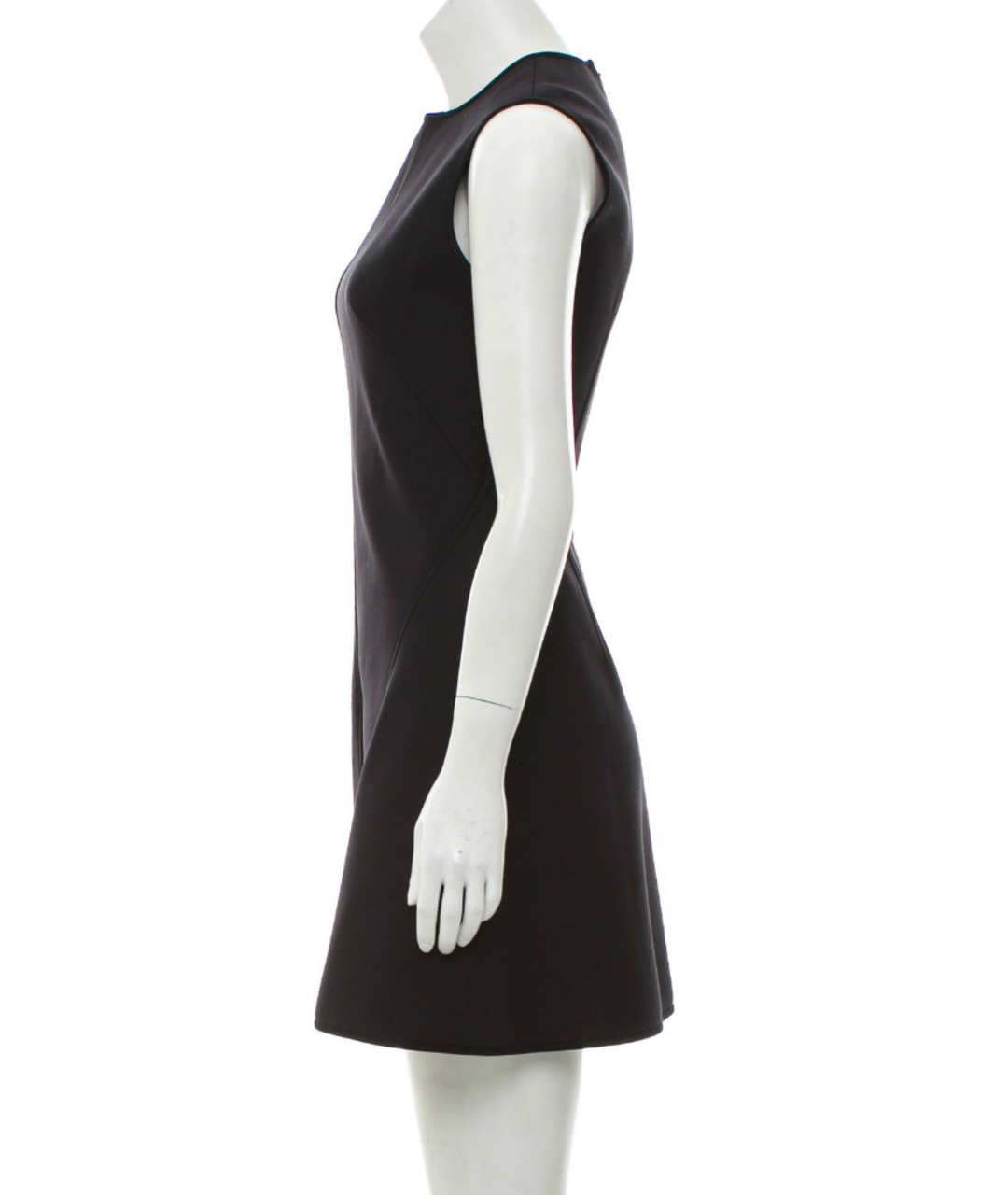 ALEXANDER WANG Черное полиамидовое повседневное платье, фото 2