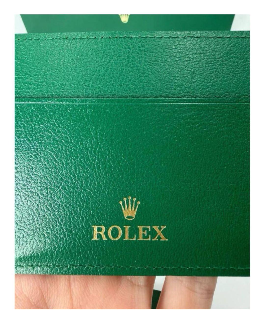 ROLEX Зеленый кардхолдер, фото 2