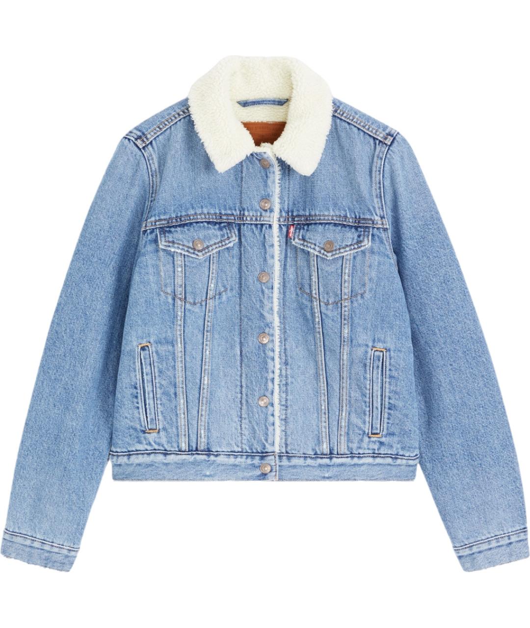 LEVI'S Голубая куртка, фото 1