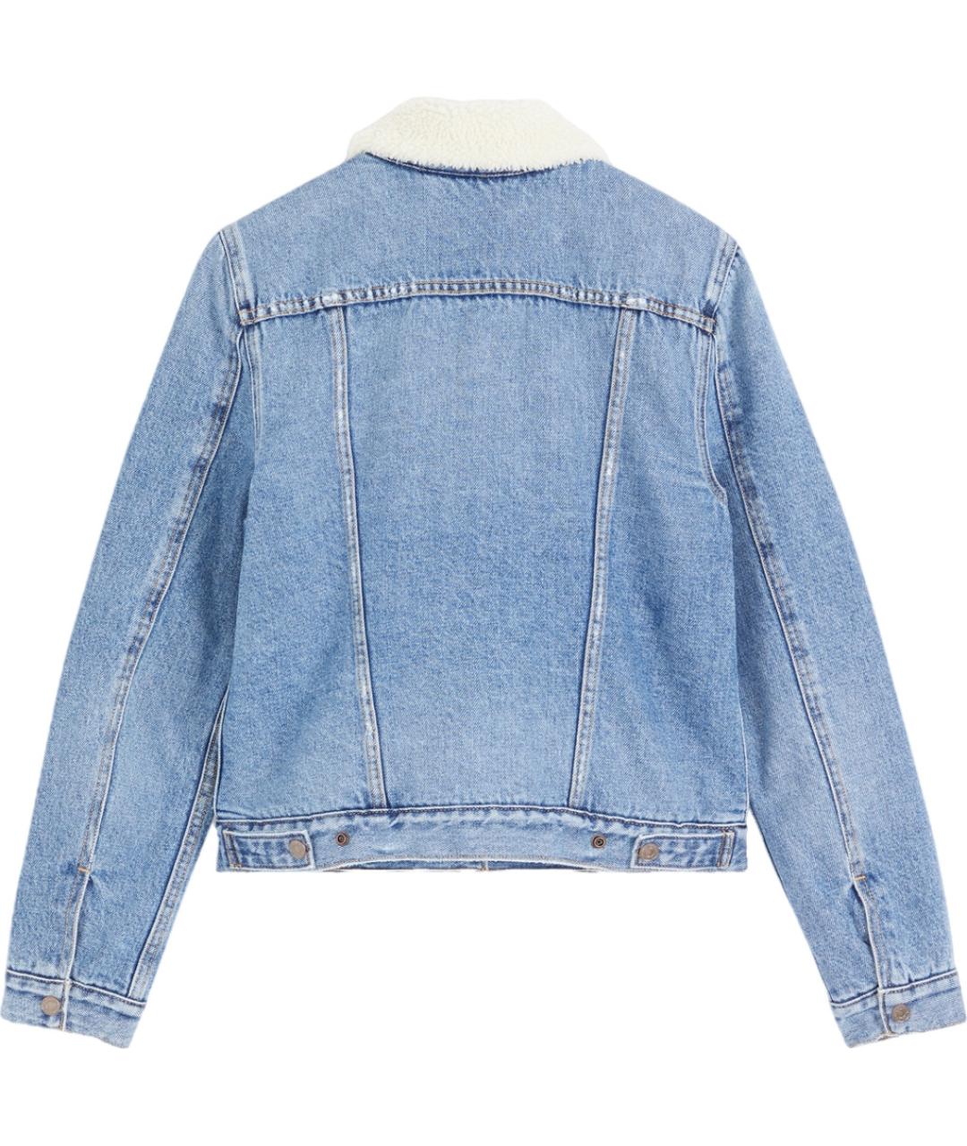 LEVI'S Голубая куртка, фото 7