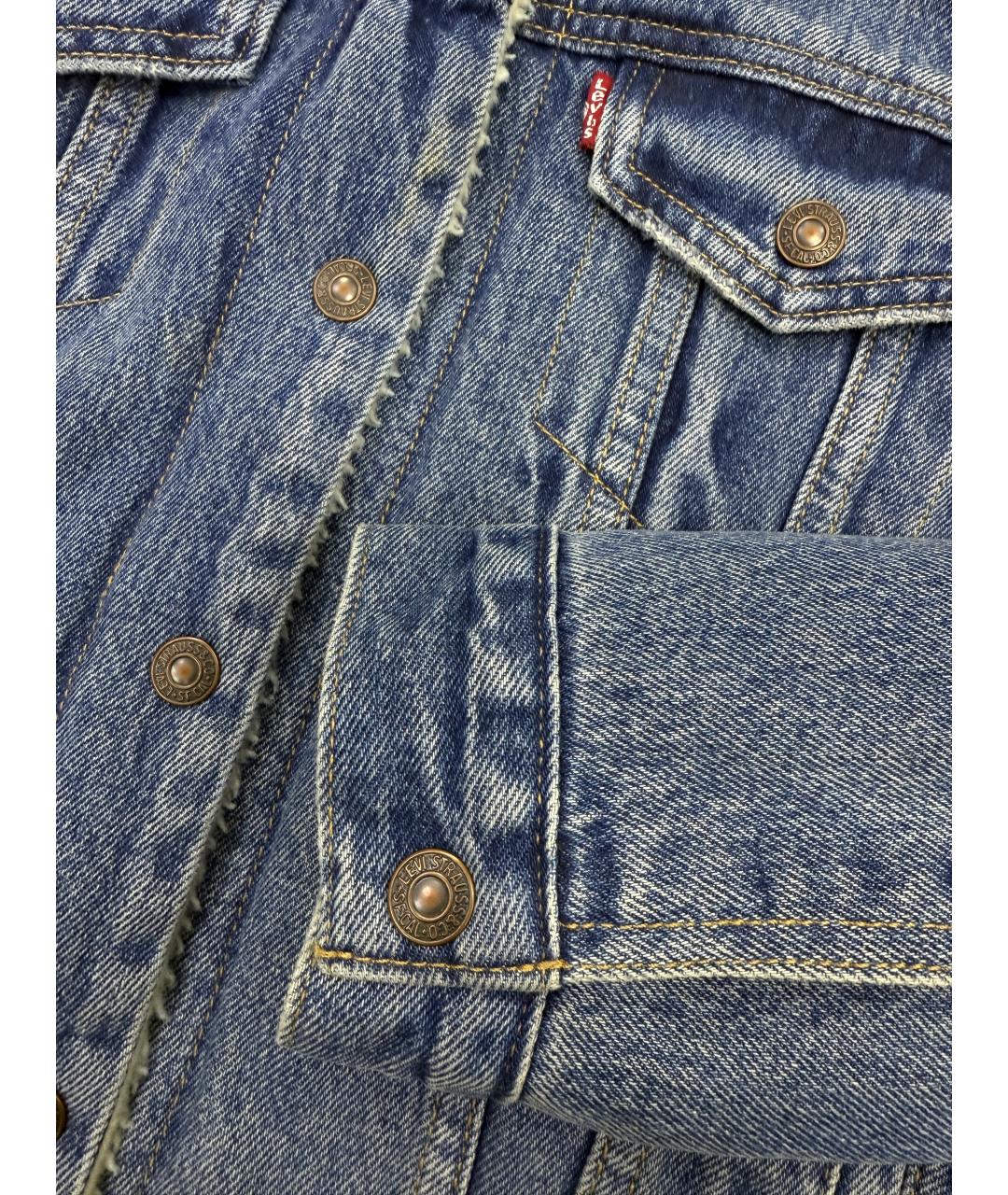 LEVI'S Голубая куртка, фото 4