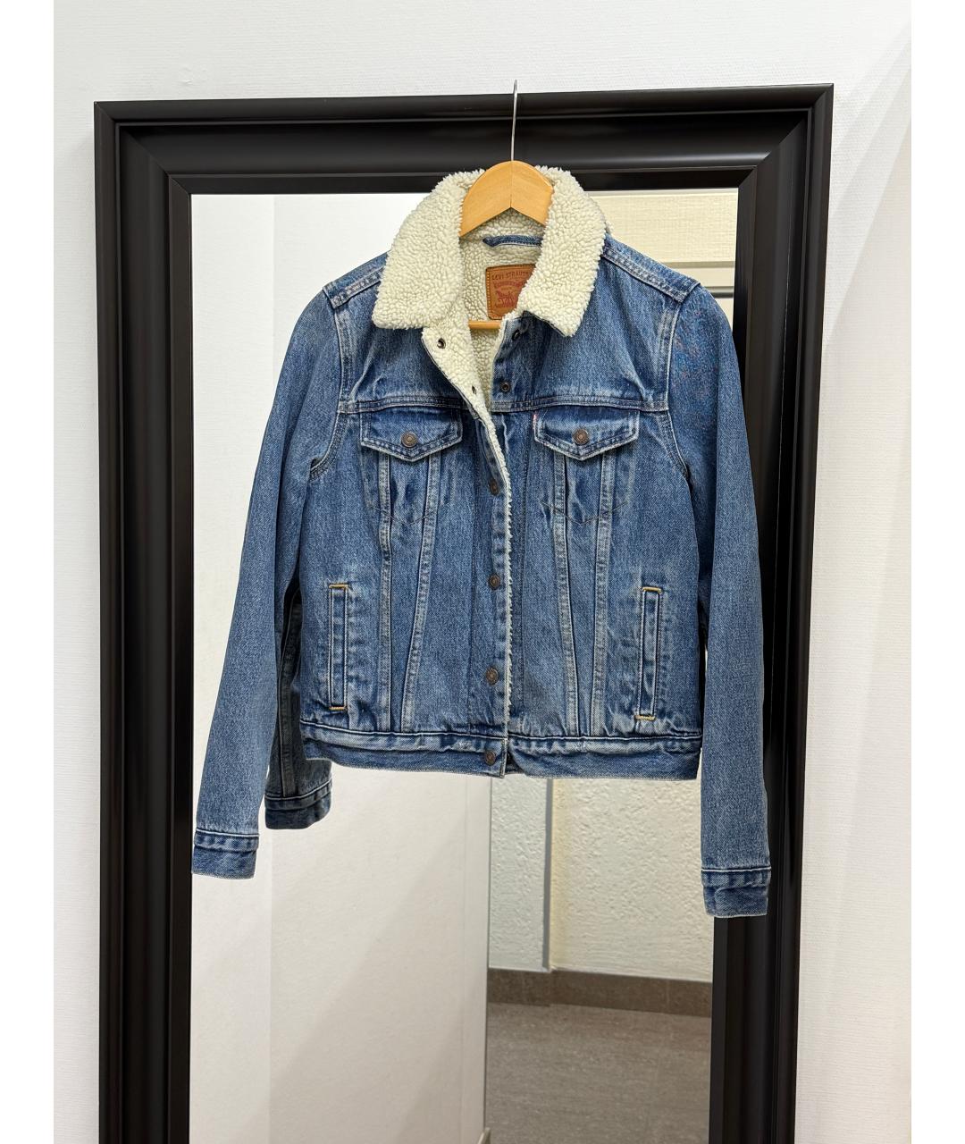 LEVI'S Голубая куртка, фото 6