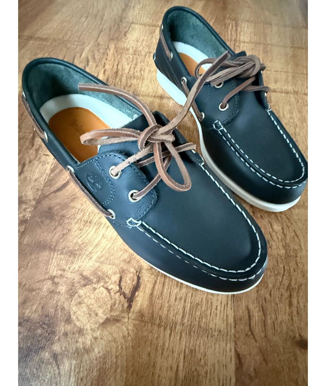 TIMBERLAND Черные кожаные лоферы, фото 3