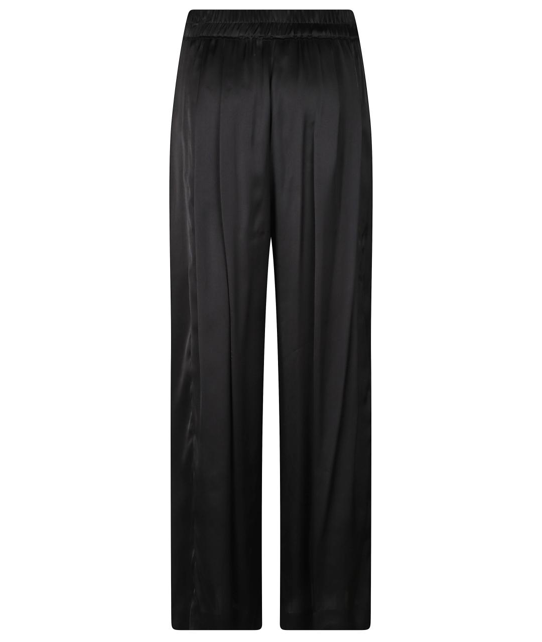 ISABEL MARANT Черные вискозные прямые брюки, фото 3