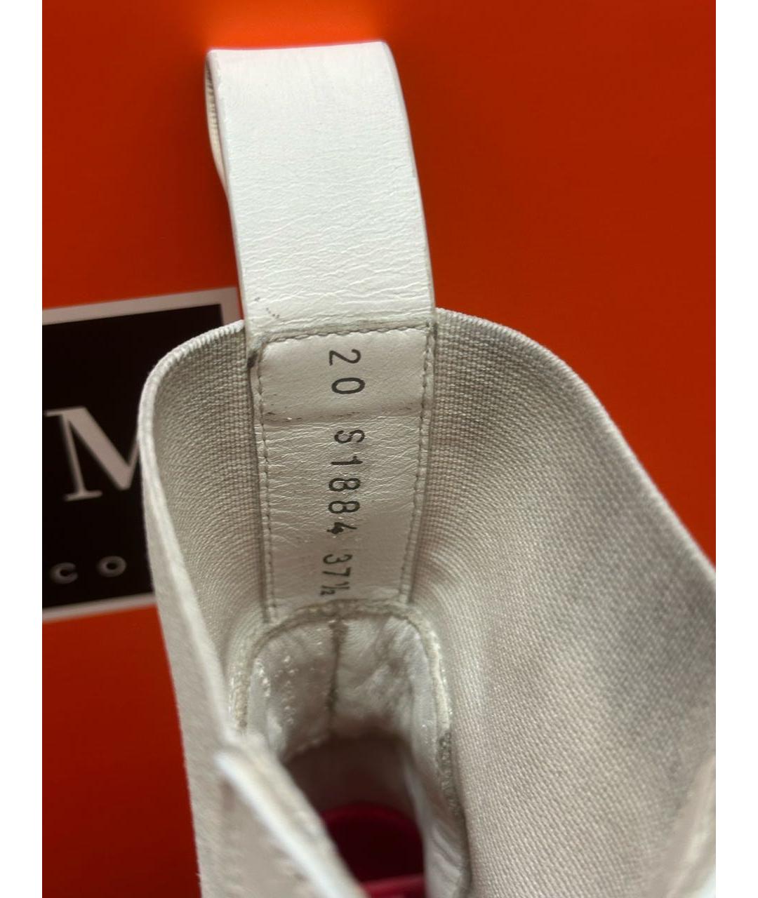 RICK OWENS Белые кожаные ботинки, фото 5