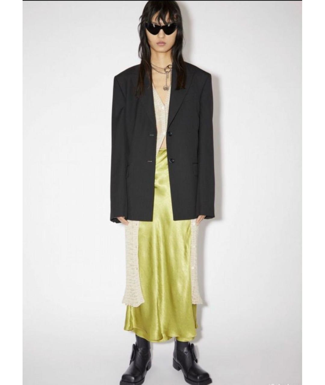 ACNE STUDIOS Черные кожаные ботинки, фото 7