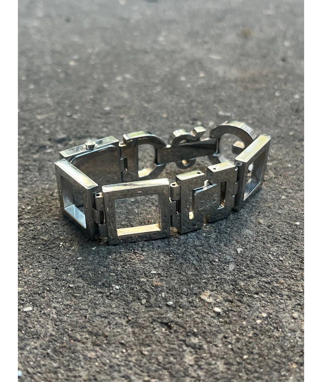 DOLCE&GABBANA Серебряные стальные часы, фото 3