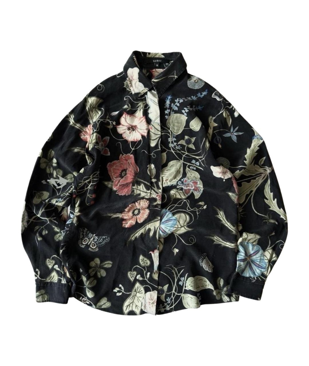 GUCCI Мульти шелковая блузы, фото 1