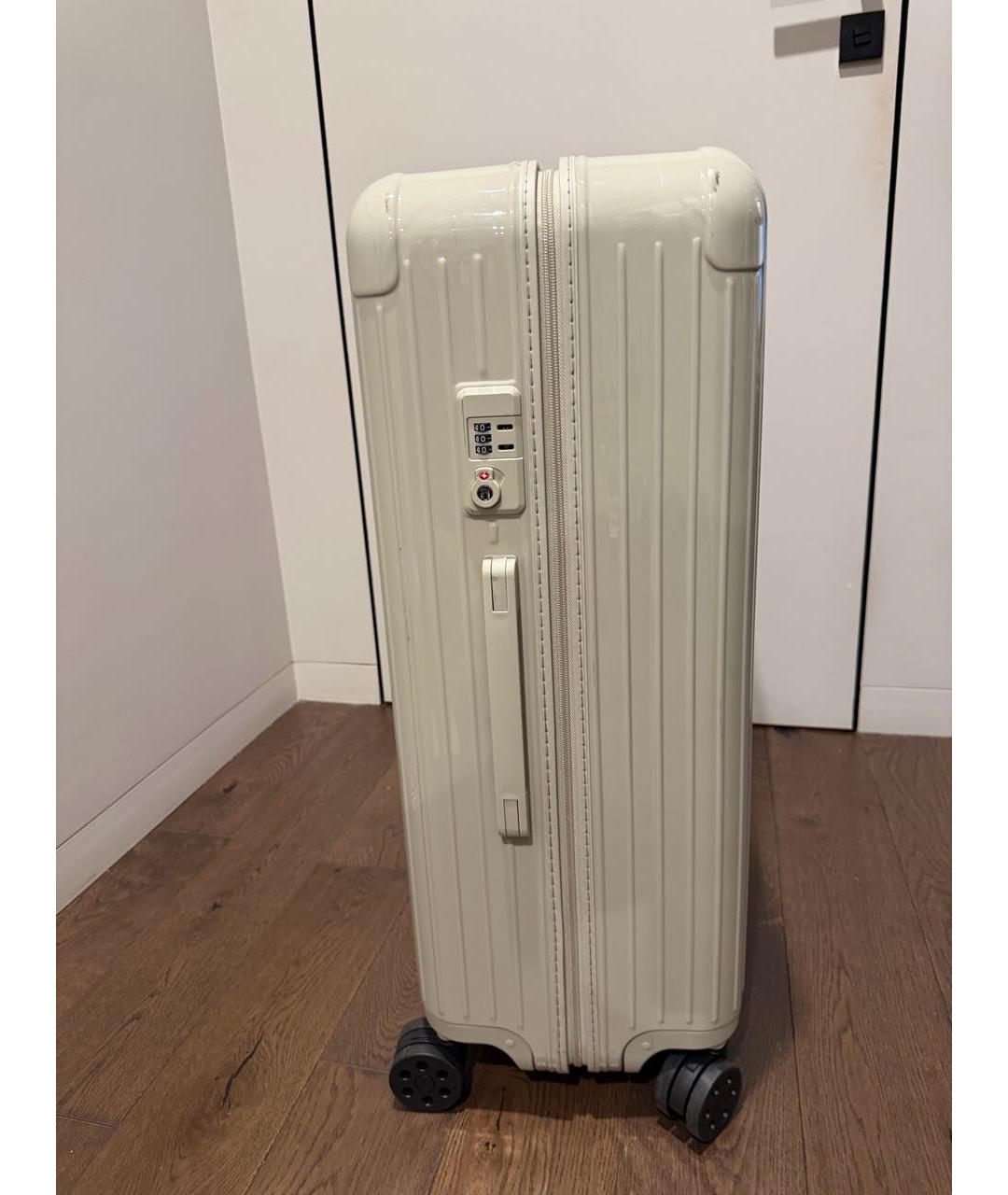 Rimowa Бежевый чемодан, фото 7