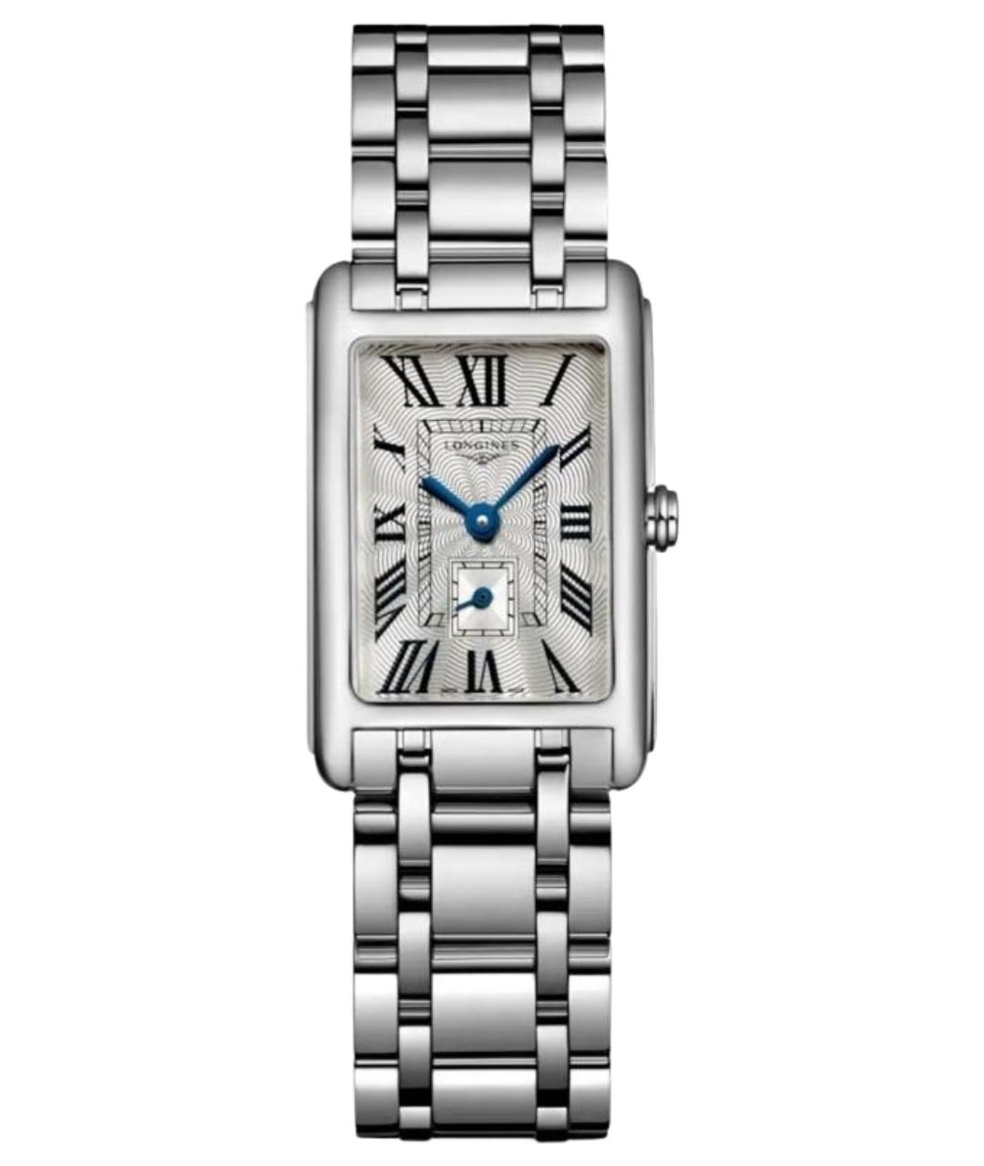 LONGINES Серебряные стальные часы, фото 1