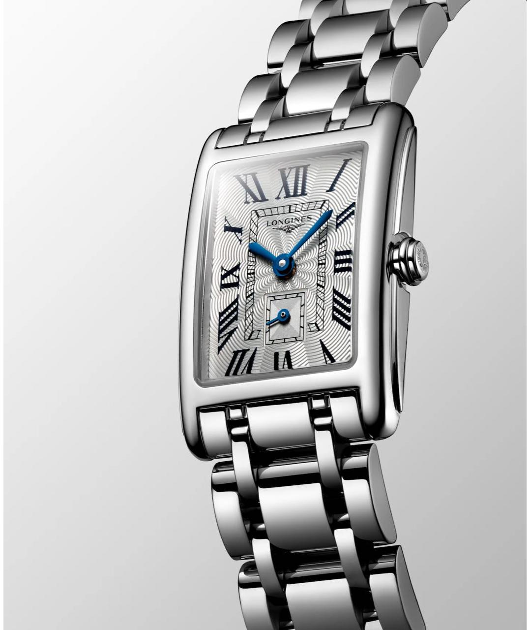 LONGINES Серебряные стальные часы, фото 2