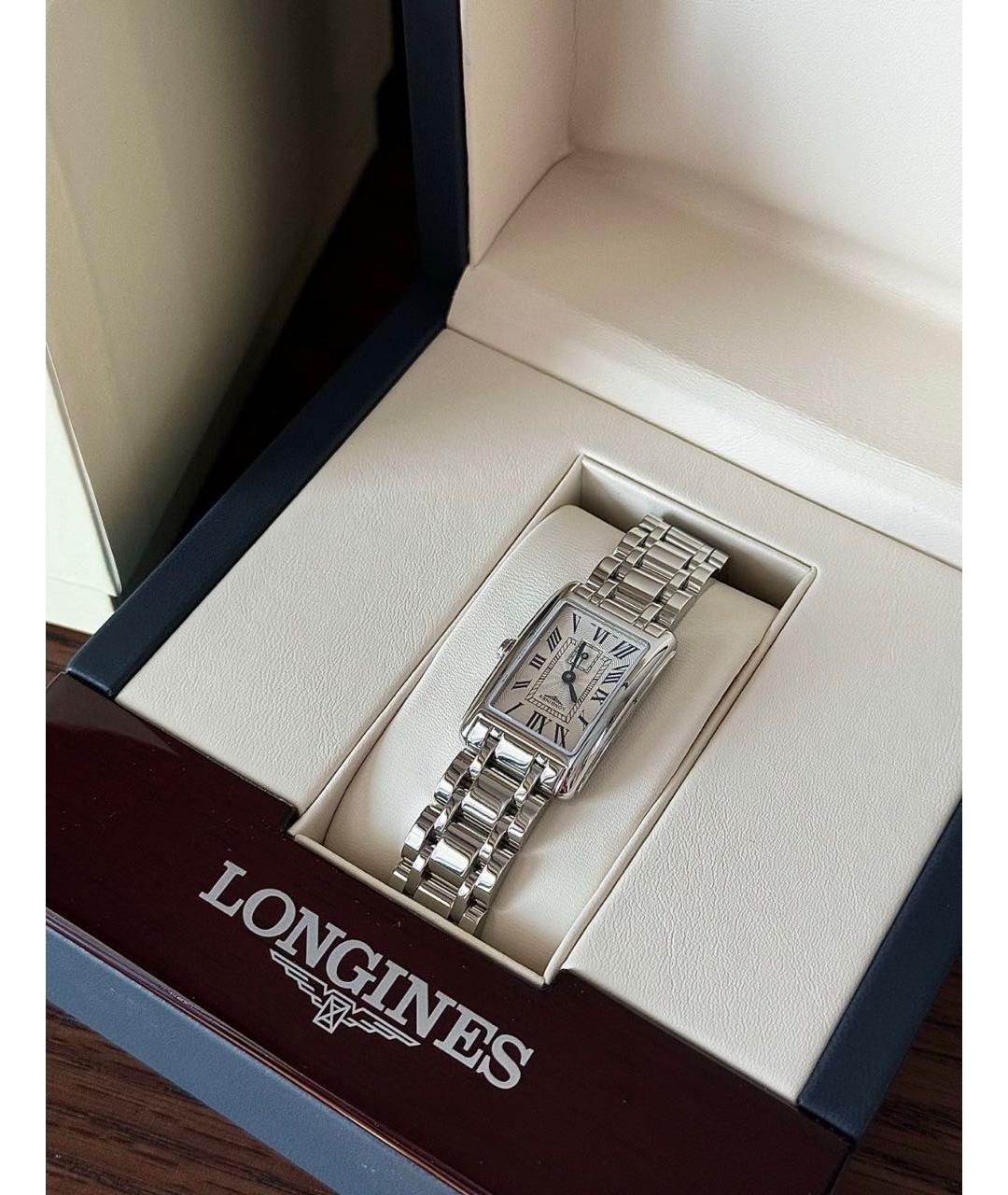 LONGINES Серебряные стальные часы, фото 7