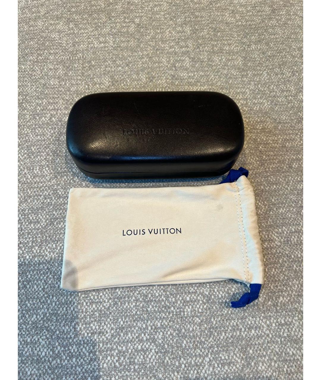 LOUIS VUITTON Серебряные металлические солнцезащитные очки, фото 4